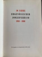 50 Jahre Eidg.Jodlerverband 1910-1960