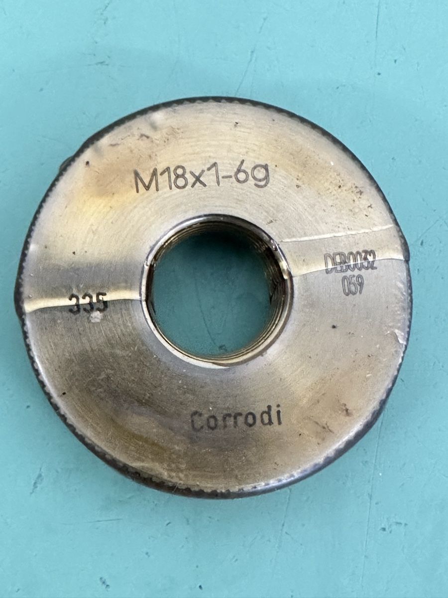 Misurare: Gewindelehrringe, Thread Ring Gauges. – Nuovo e nell'imballaggio originale da Aarberg venduto da SNMachines 2