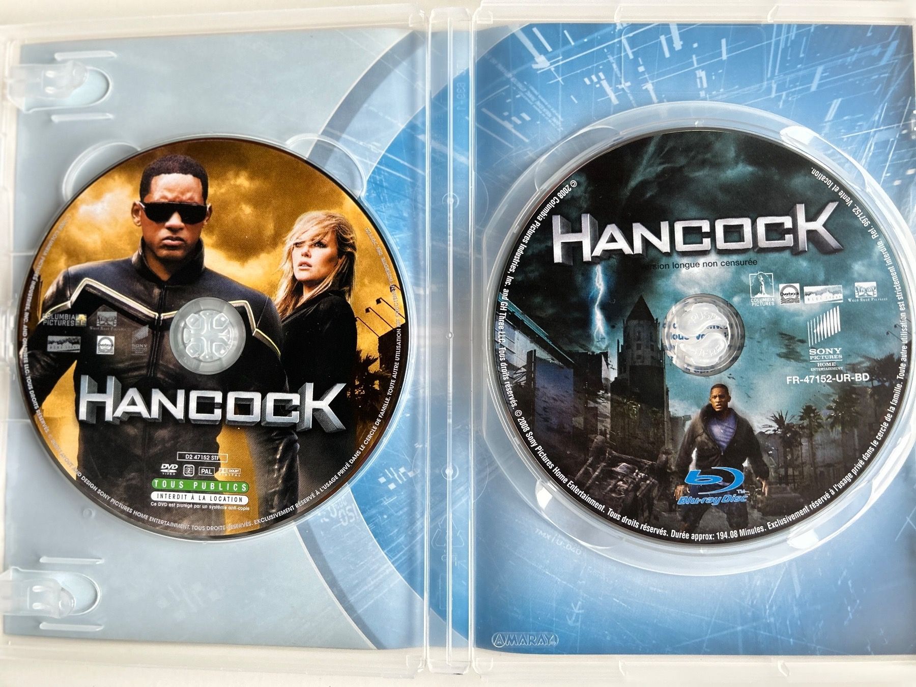 Tutti i DVDs: HANCOCK (WILL SMITH) – Usato da St-Cierges venduto da Crisi53 2