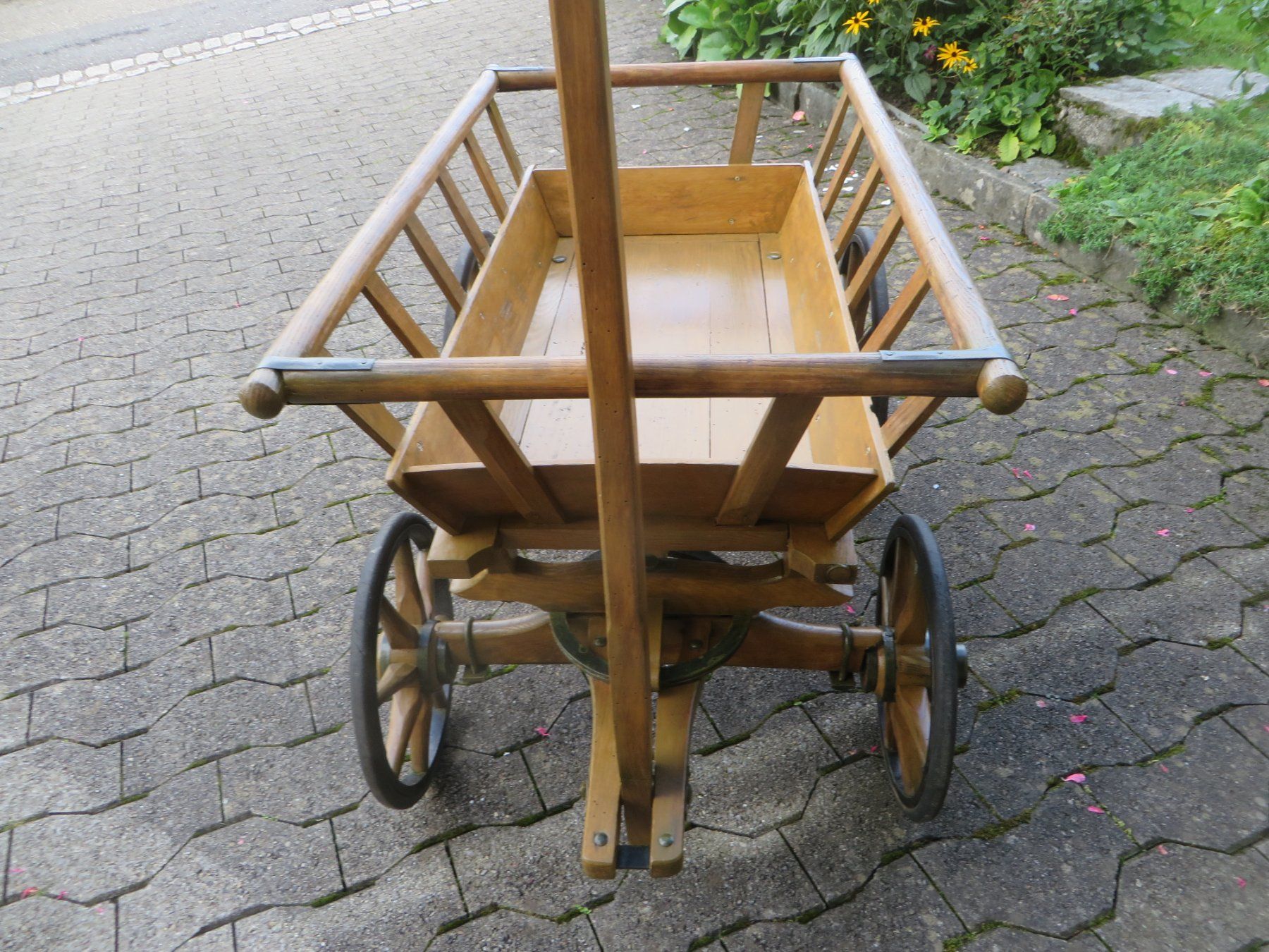 Carrelli di trasporto: Nr. 2 Orginal restauriertes Leiterwägeli / Leiterwagen – Usato da Ermenswil venduto da lodero 3