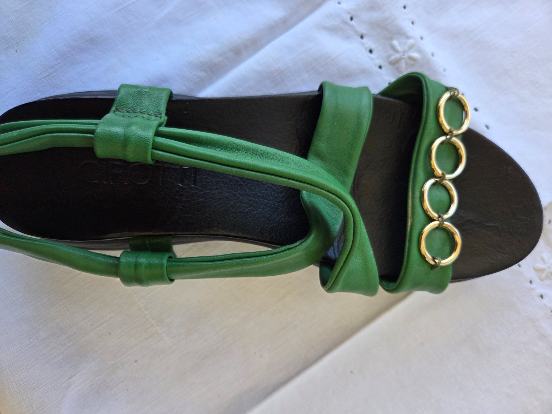 Scarpe da donna: Grüne Sandalen – Usato da Chur venduto da Babell 1