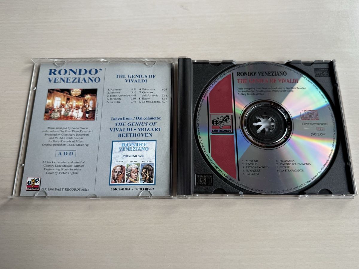 CD: Vivaldi - Rondo Veneziano CD, Klassik, – Usato da Oberried Brienz venduto da Chyara 2