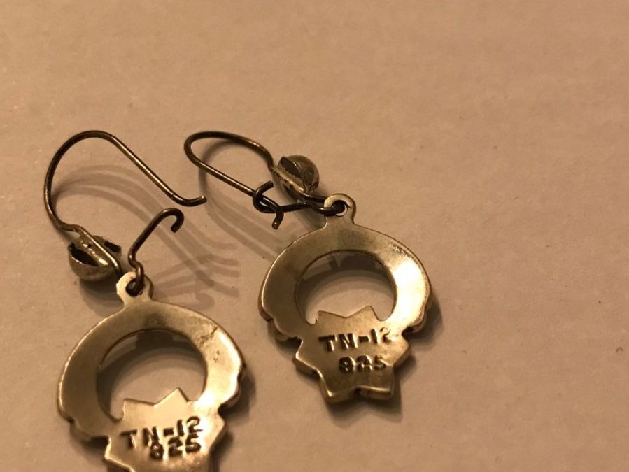 Orecchini pendenti & Orecchini a lobo: boucles d'oreilles turqoises fleur – Usato da Grimisuat venduto da eliseba88 4
