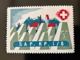 Soldatenmarke Sap Kp I/6 ungestempelt