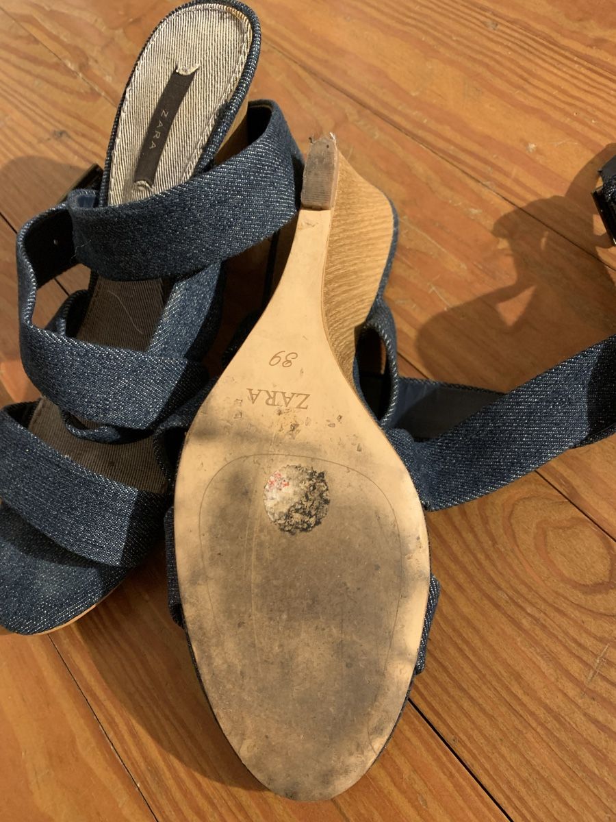 Zara Damenschuhe: Zeppe jeans Zara n 39 – Gebraucht aus Bellinzona von rob_d6fz 4