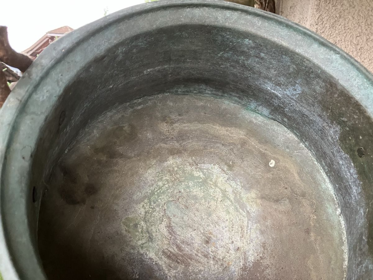 Casseroles: Antiker Kupferkessel  – D'occasion à Willisau par son_lq7g 4
