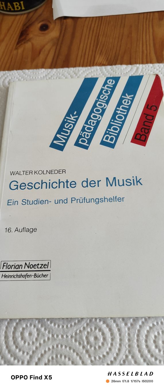 Libri: Geschichte der Musik – Usato da Volken venduto da katz5