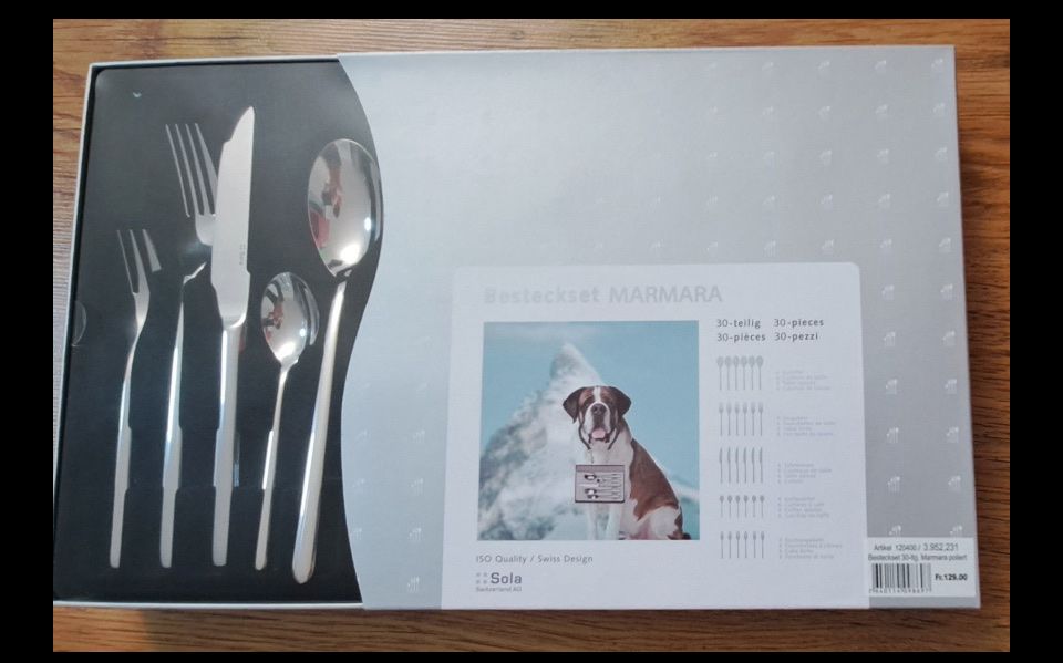 Sola Set di posate: Sola Besteckset 30teilig – Nuovo e nell'imballaggio originale da Frauenfeld venduto da berk39 3