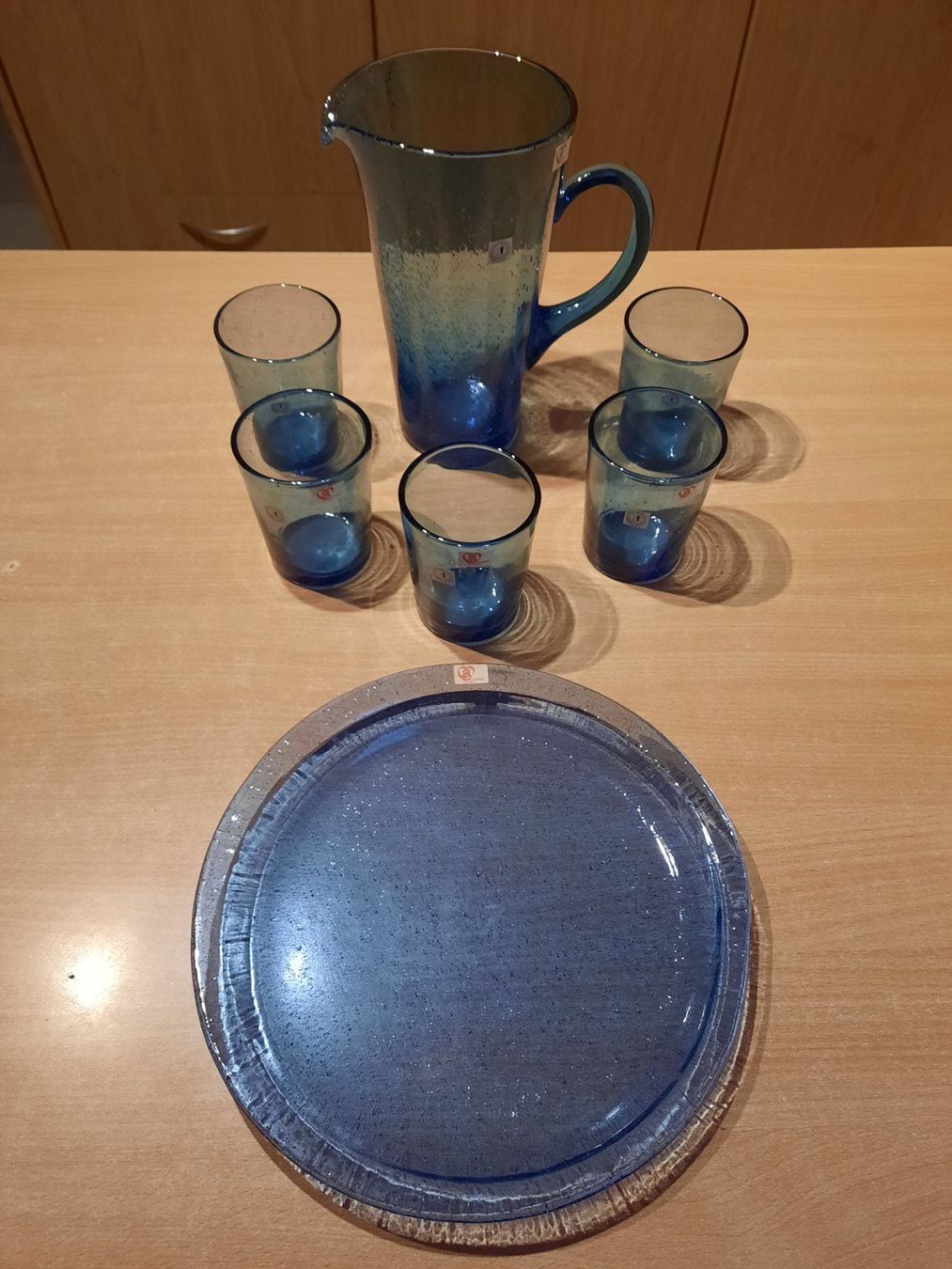 Bicchieri: Krug, Gläser, Glasteller (Set) – Nuovo (secondo la descrizione) da Greppen venduto da and_l7vc