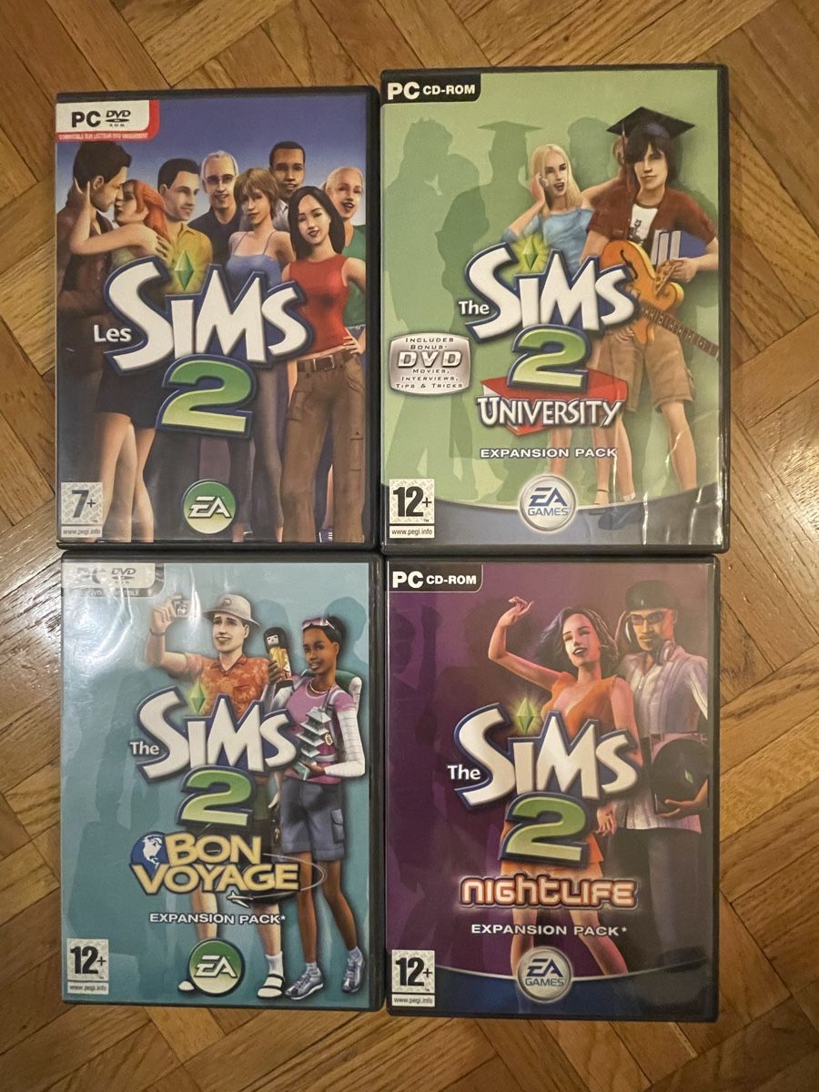 Les Sims 2 - Collection PC : Deluxe, Nuit de folie,Voyage! (D'occasion ...