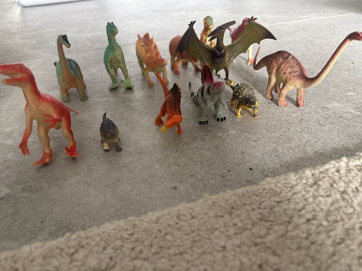 Statuette: 13 Dinosaur Toy Figures Used Condition – Usato da Biel-Benken BL venduto da ste_86wx 2