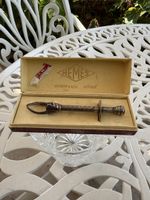 Eiszange / Vintage Zange / Zuckerzange im original Etui 