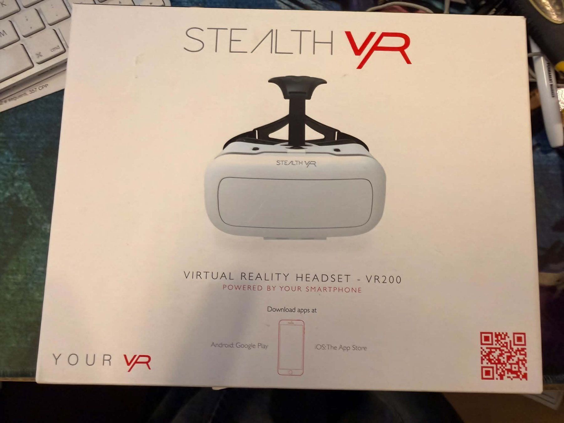 VR Brille: Stealth VR Virtual Reality Headset VR 200 – Gebraucht aus Giubiasco von Ticinerd