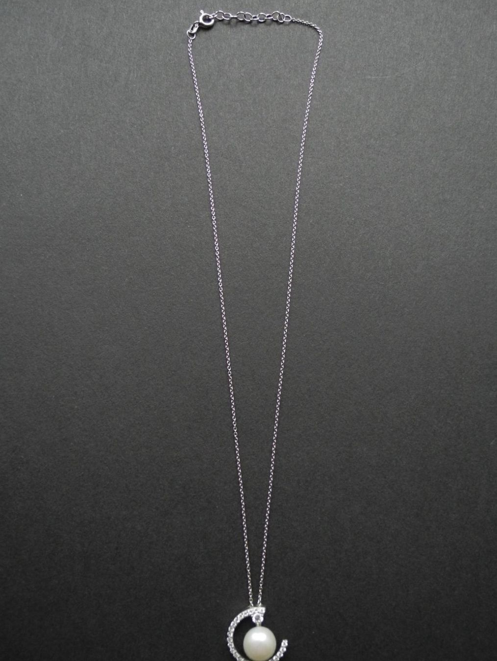 Catenine: Kette 925 Silber mit Perle – Usato da Balsthal venduto da qwer24 3