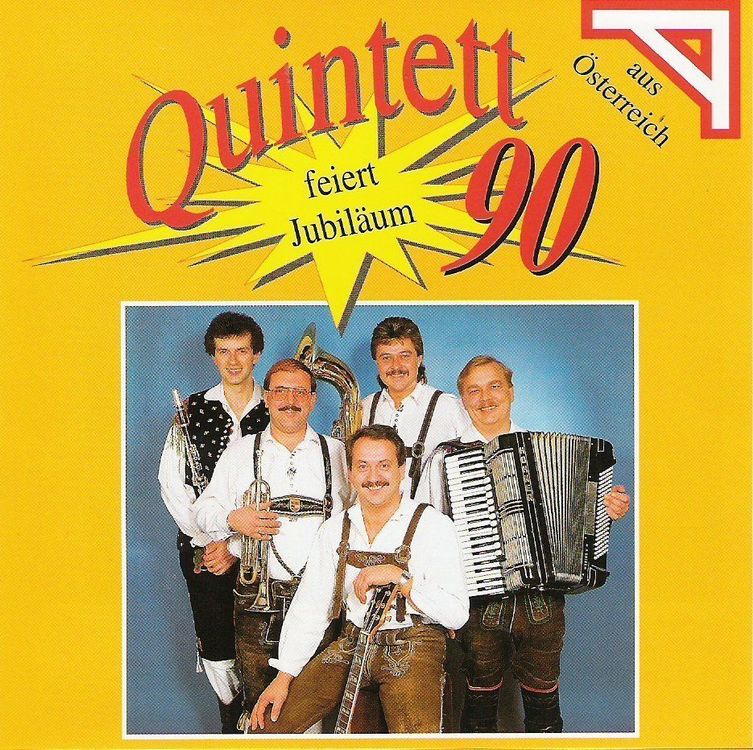 CD: CD Quintett 90, Oberkrainer, Volksmusik, Stimmung, Tradition – Nuovo (secondo la descrizione) da Wuerenlos venduto da Zoechi