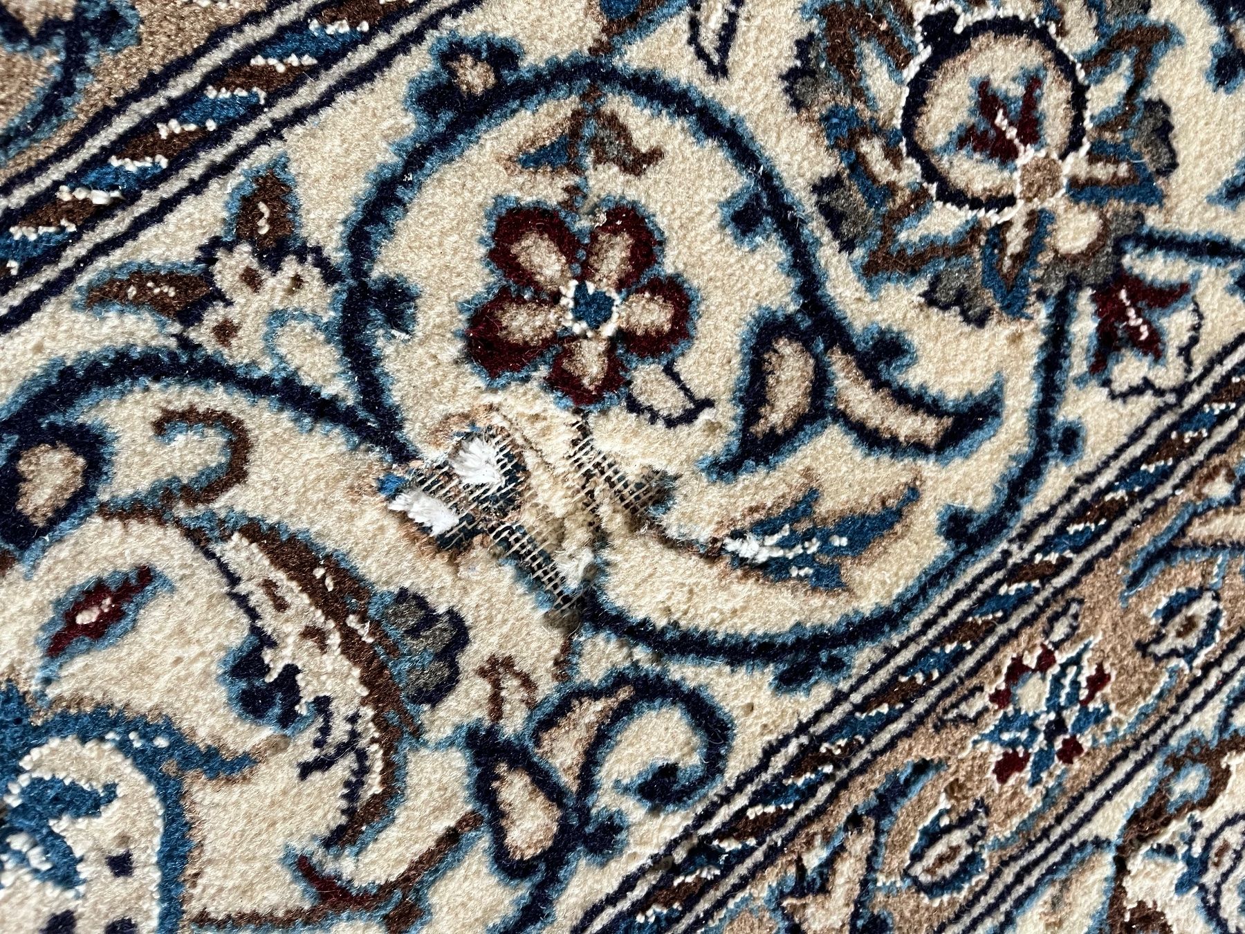 Tappeti: Persischer Nain Teppich ca. 2m x 2m, mit Seide, signiert – Usato da Netstal venduto da spaltflo01 8