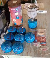 Camping Gaz Minigaz 106 Laterne mit 7 neuen Gaskartuschen