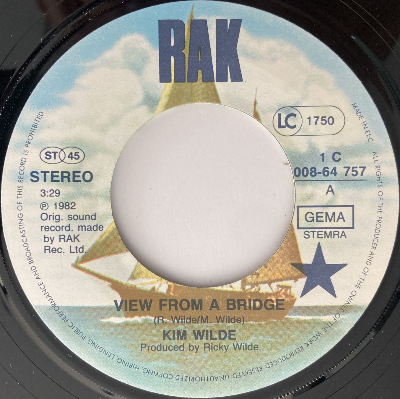 Dischi in vinile: KIM WILDE - VIEW FROM A BRIDGE – Usato da Bottens venduto da hotter-than-hell 2