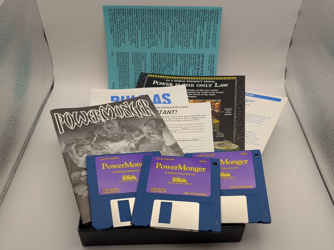 Jeux: PowerMonger (1990) - Electronic Arts - BigBox – D'occasion à Bad Ragaz par MR_BR 2
