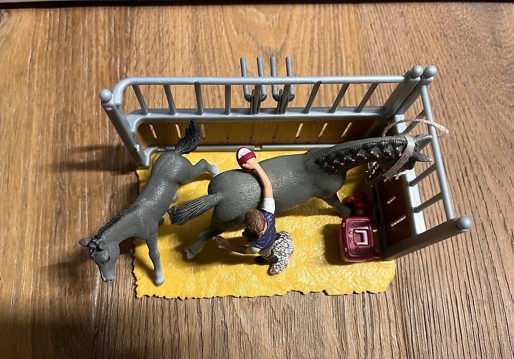 Jouets: Pferde Putzplatz Schleich – D'occasion à Stein am Rhein par kuh_5g2h 1