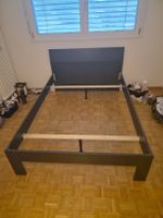 Bettkasten schwarz/anthrazit 140x200