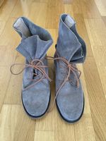 Wildleder Stiefeletten, braun, Grösse 41, Top Zustand!