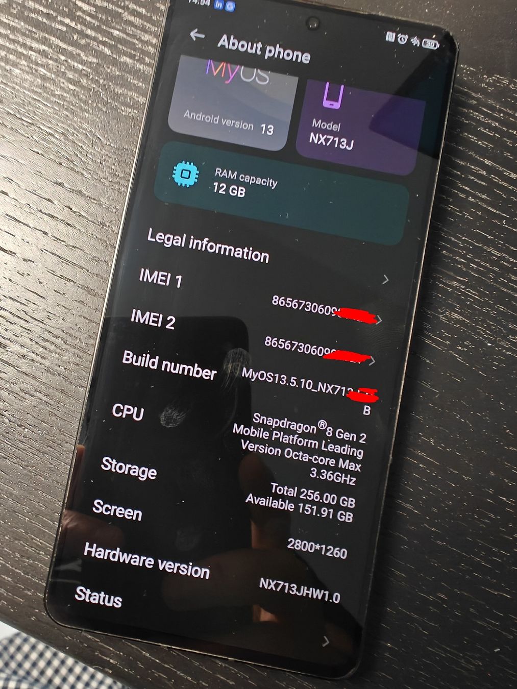 ZTE Portables: Mobil Nubia Z50S Pro – D'occasion à Basel par Lotsofprosecco 6