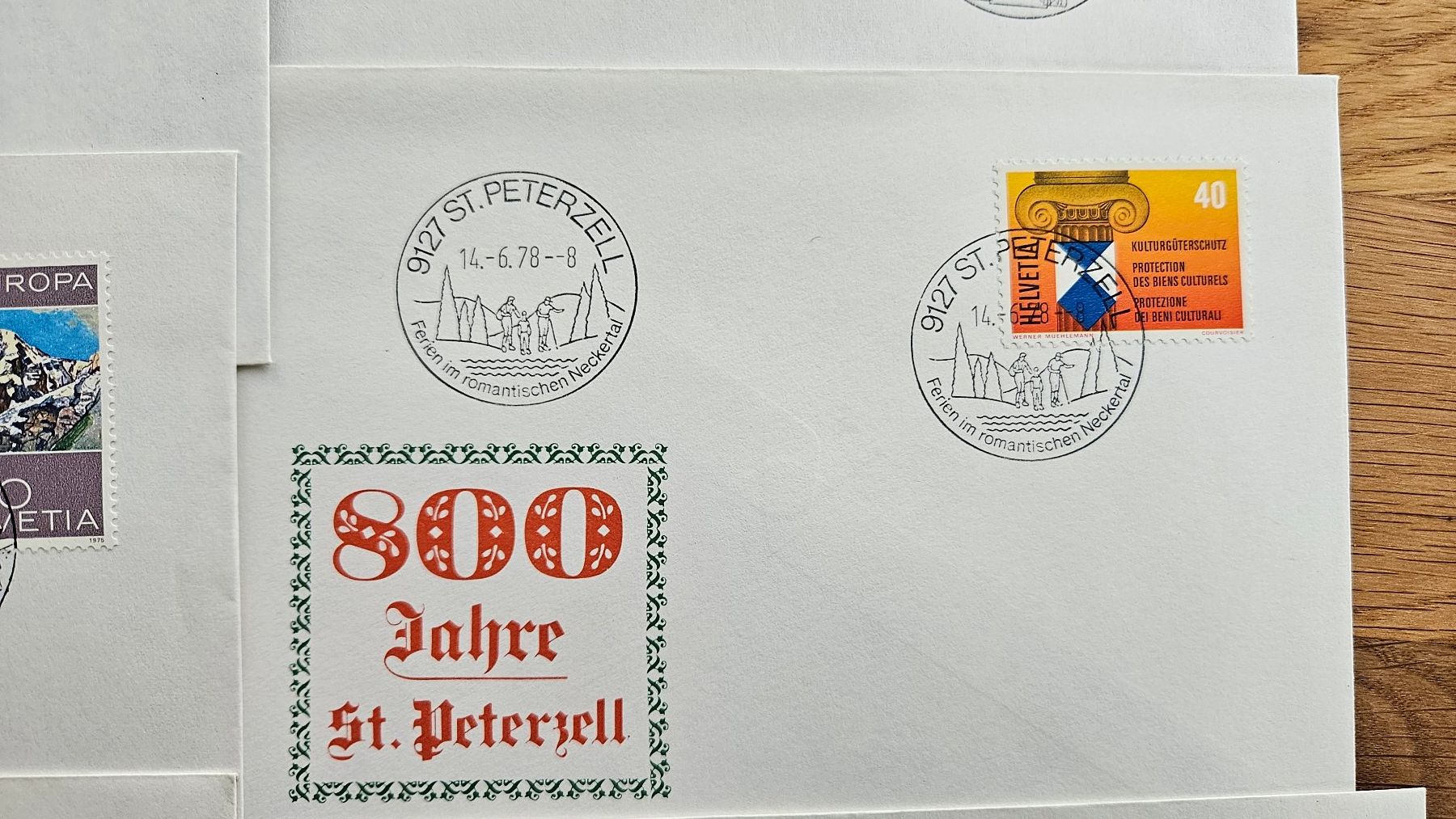 Tutti i francobolli: 6 Briefe mit Sonderstempel Ostschweiz ab 2.-- – Usato da Buttikon SZ venduto da Marcelr 3