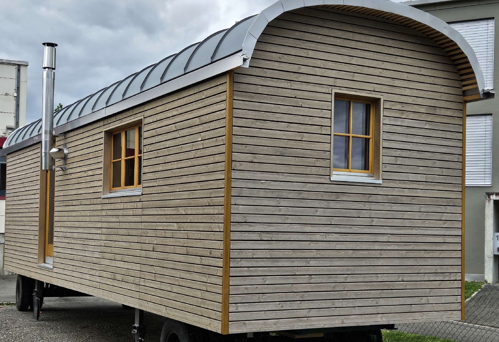 Mobilhome: Gartenhaus, Zirkuswagen, Tiny House, Camping – Nuovo (secondo la descrizione) da Reitnau venduto da Discus6 1
