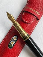 Michel Jordi - Original Füllfederhalter mit Lederetui