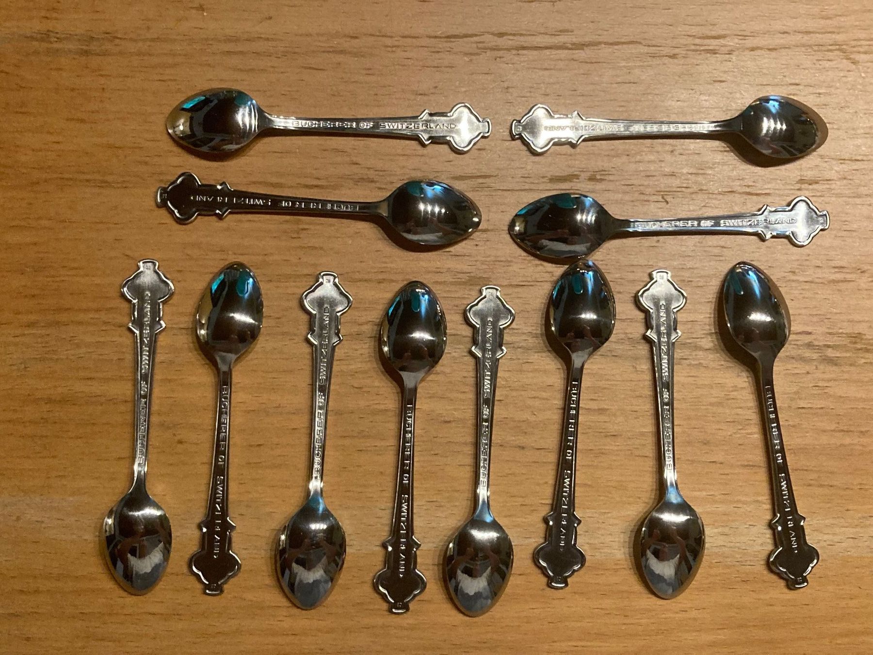 Löffel: 12 Sammlerlöffel Rolex Bucherer mit Löwenfigur – Gebraucht aus Kriens von Meier72 1