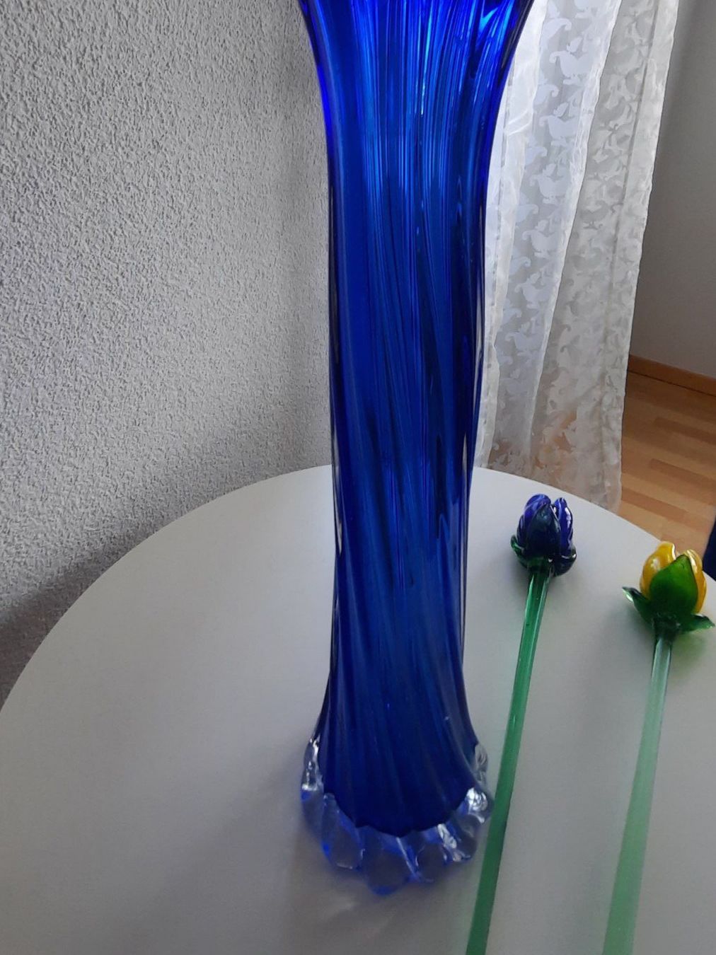 Murano Vasen & Gefässe: Murano Vase mit zwei Tulpen – Gebraucht aus Wetzikon von Perle025 7