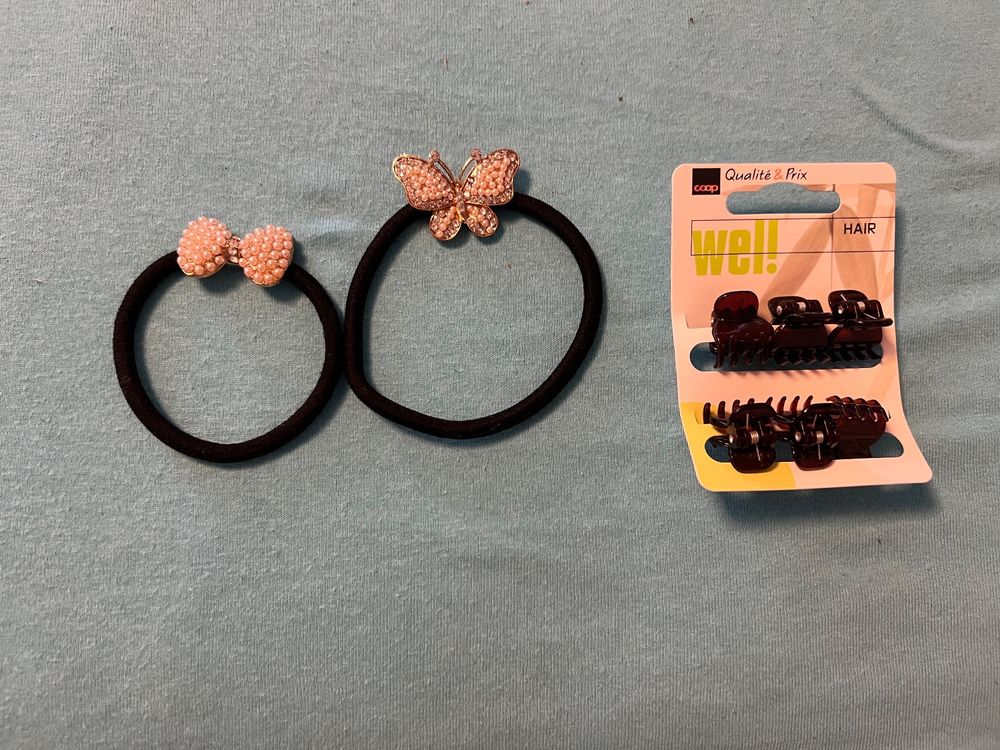 HAARallerliebst 6er-Set Haarspangen Mit Eichhörnchen – Orange, In Weißer Aufbewahrungsbox, Für Kinder