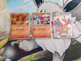 Carte Pokémon Dracaufeu ex FA 056 Promo Salamèche Reptincel