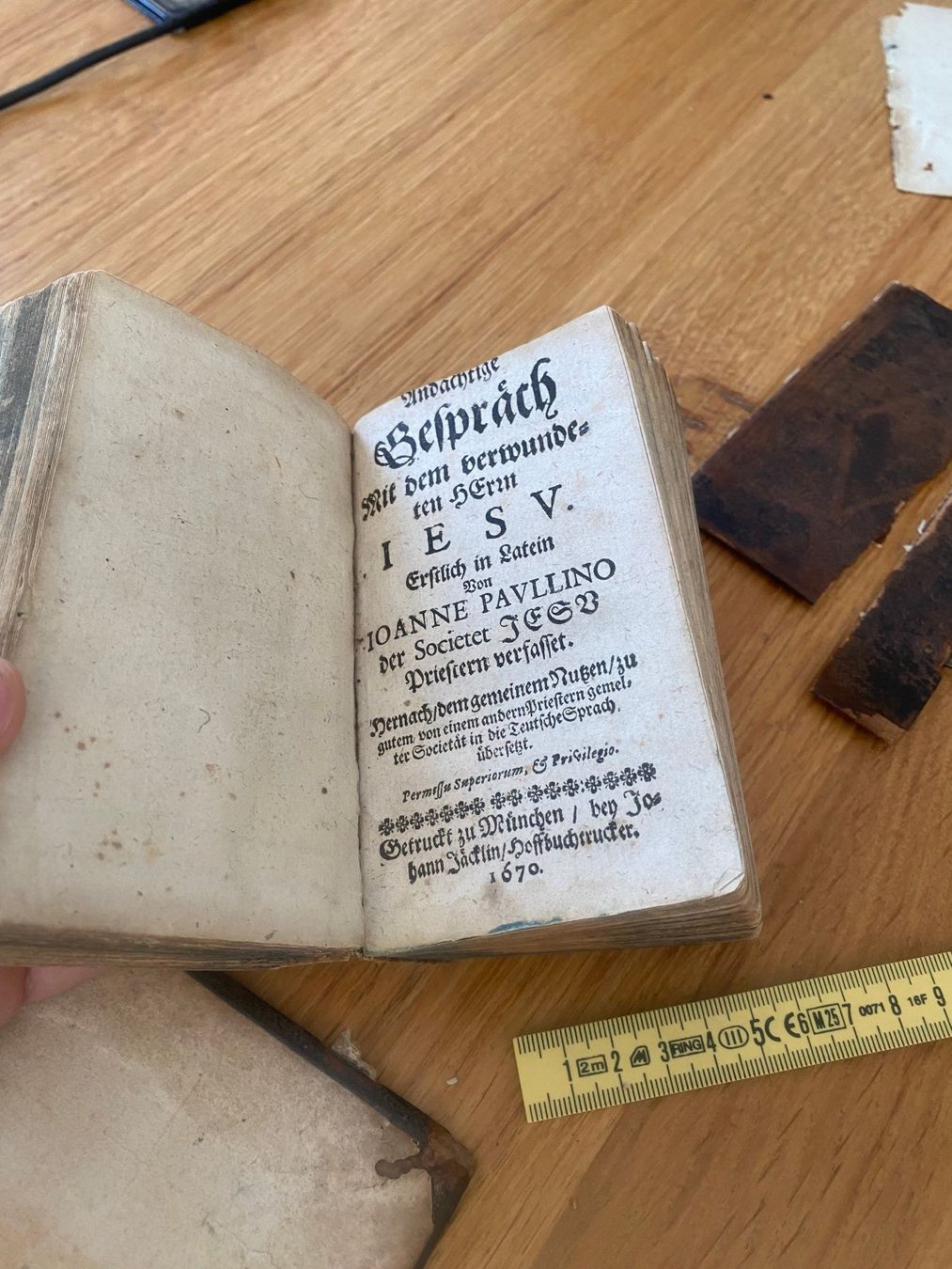 Livres: Antikes Doppelbuch: 1622 und 1670 – D'occasion à Möhlin par Glunggi 3
