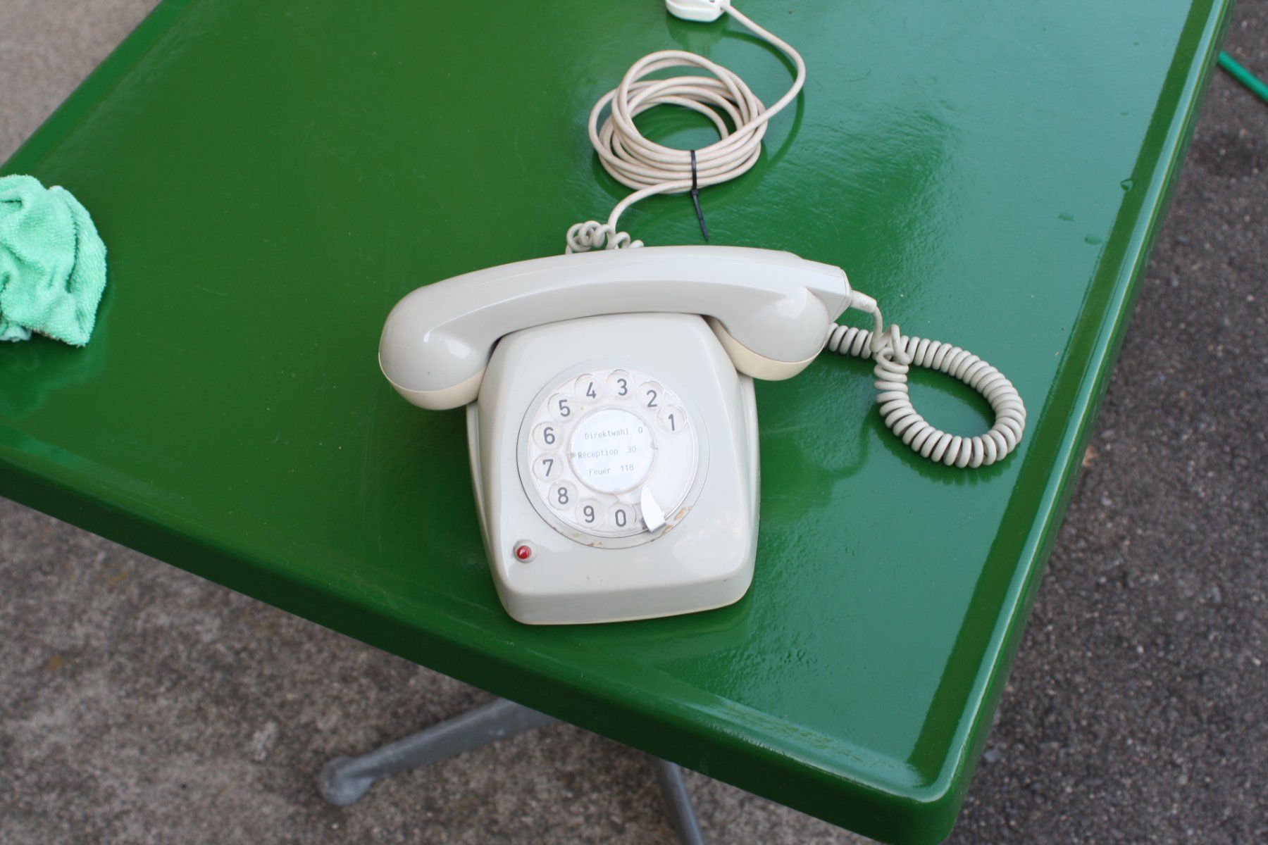 Téléphones: TELEFON VINTAGE MIT WÄHLSCHEIBE – D'occasion à Wauwil par Pneuedy 7