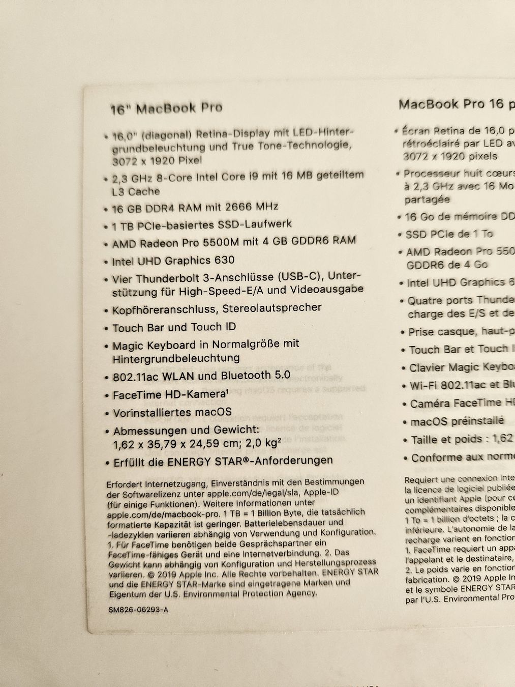 Apple Notebooks: MacBook 16 Pro 2019 – Defekt aus Roggwil BE von Hr.Gustav 3