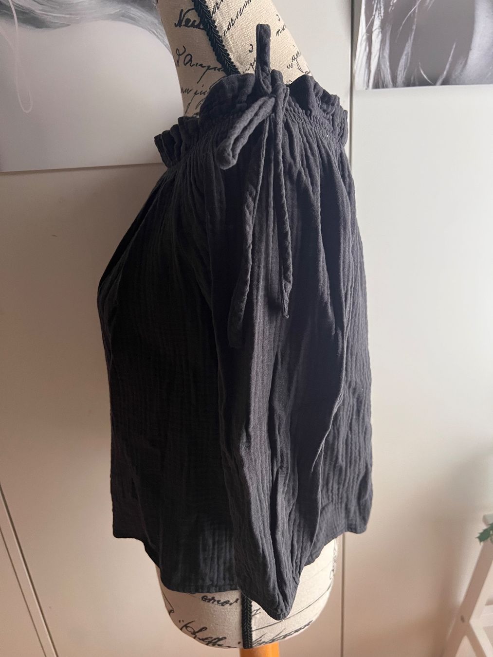 Only Top: Off-Shoulder Flowy Top - schulterfreies Sommertop Grösse S – Usato da Hünenberg See venduto da mississauga 4