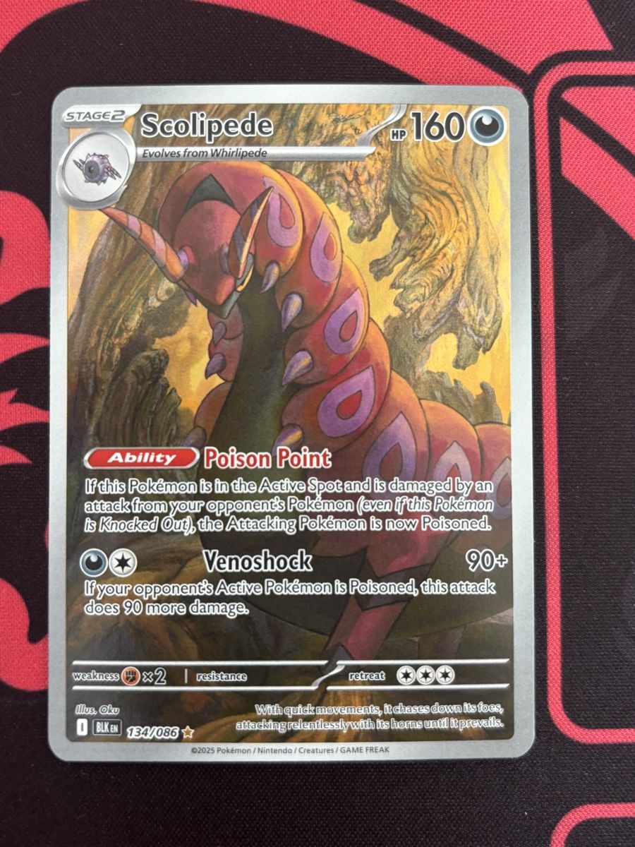 Pokémon Carte collezionabili: Scolipede 134 Pokemon EN  – Usato da Oberrohrdorf venduto da HOLO_LEGENDS