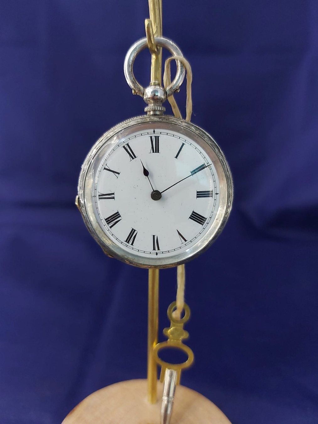 Uhren: antike Savonnette fine silver Taschenuhr – Gebraucht aus Bassersdorf von antik_leo