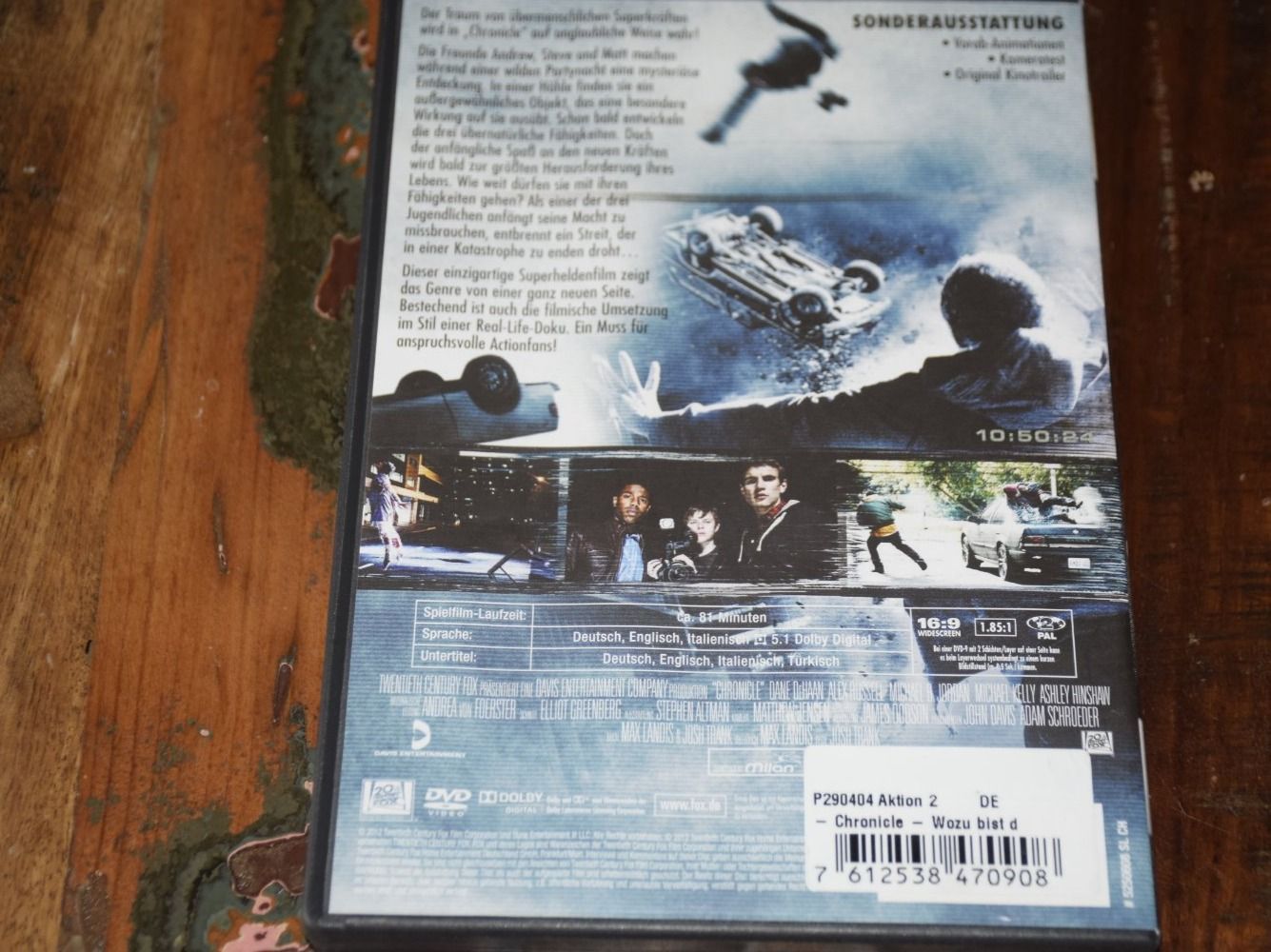 Alle DVDs: Chronicle - Wozu bist du fähig? – Gebraucht aus Wetzikon ZH von Wetzicardo25 2