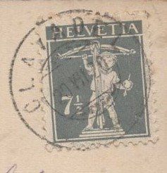 Cartoline postali: Clavadel - Sertigtal  1920 – Usato da Aarau venduto da kufi44 2