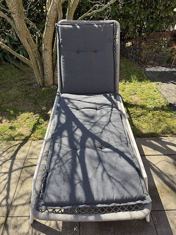 Lanovenanube Chaiselongue-Bezug 200 Cm (rechts) - Teflon-beschichtet, Wasserabweisend, Rutschfest, Farbe Beige C02