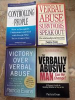 4 books Patricia Evans / abusive relationships / narcissism