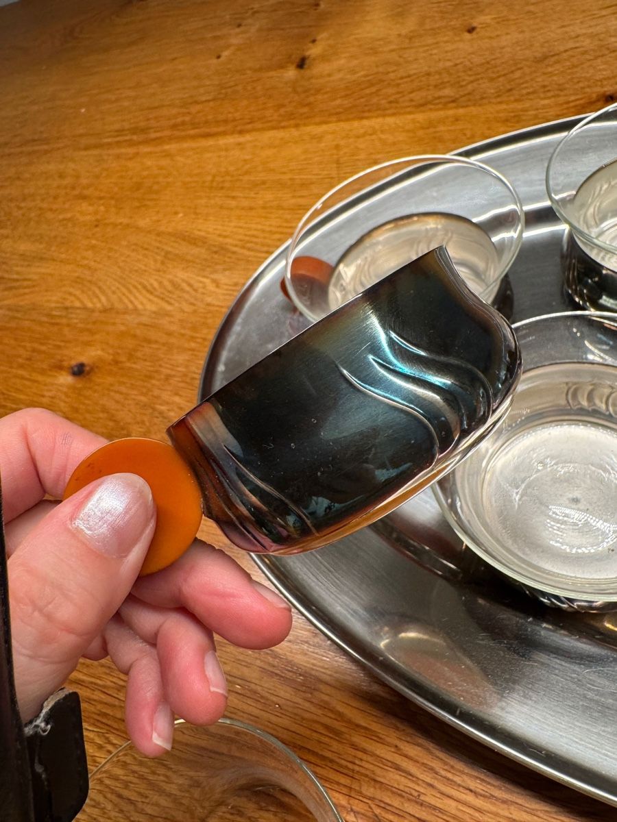 Tazze: Art Deco Design Teetassen versilbert – Usato da Niederbüren venduto da poschti 2