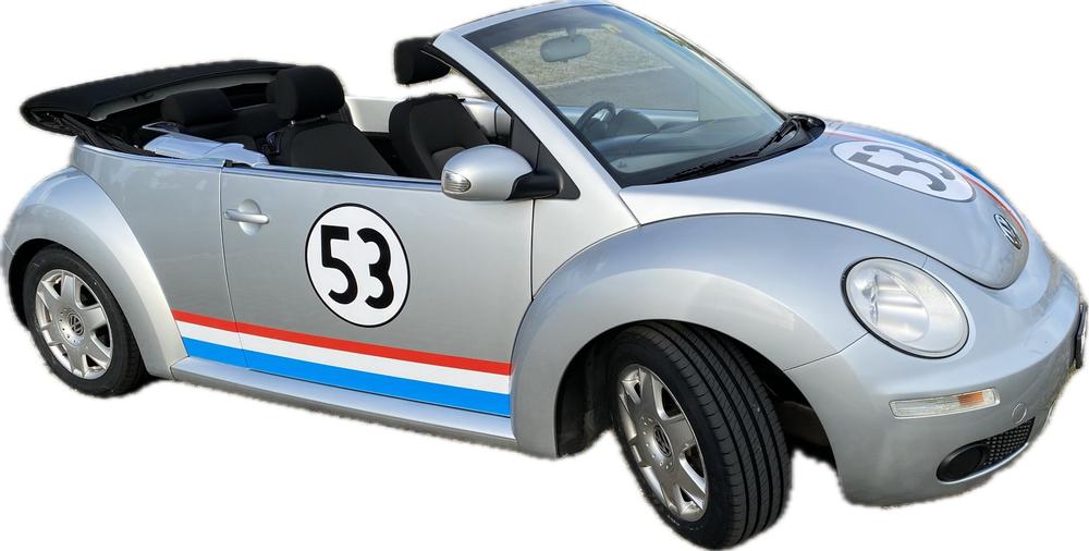 Volkswagen New Beetle Cabrio, 1,8 T 53 Stickers Herbie 53