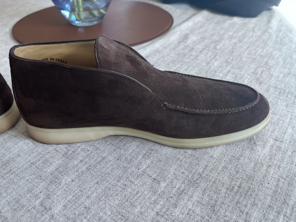 Loro Piana Scarpe da uomo: Loro Piana Open Walk boots Chocolate – Usato da Boudry venduto da martin8mum 7