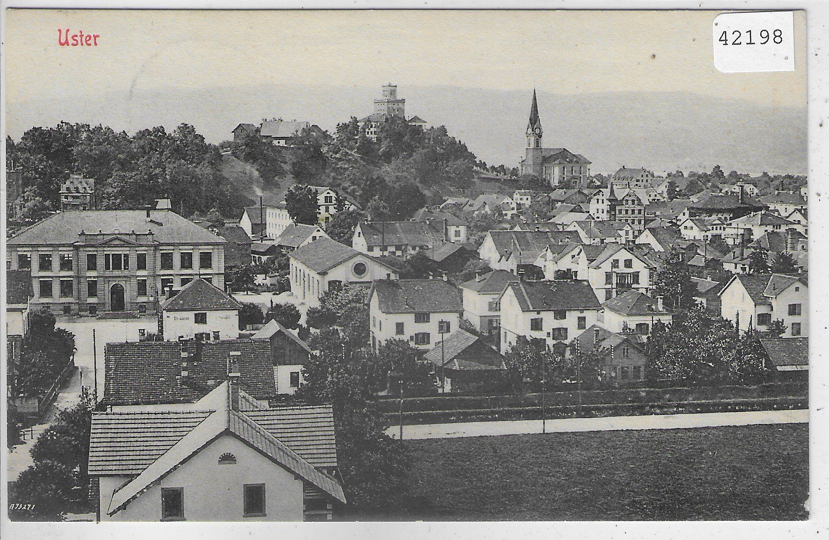 Cartoline postali: Uster - Stadtpartie – Usato da Ettingen venduto da Kartenplanet