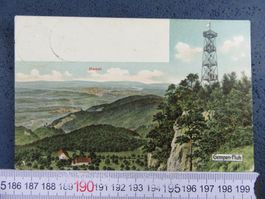 GEMPENFLUH GEMPEN SO 1908 AK SICHT BIS BASEL RHEIN