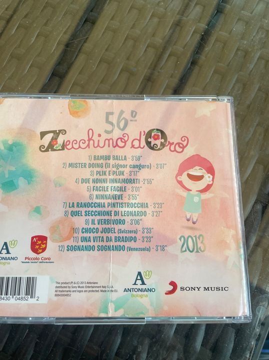 CD: CD Zecchino d'oro Nr. 56 2013 – Usato da Bergdietikon venduto da antovale 1